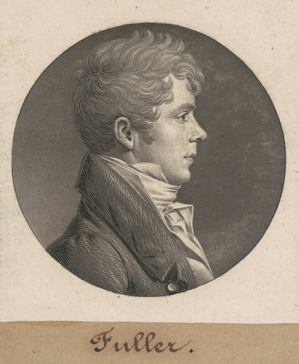 John Coles III von Charles B. J. Févret de Saint Mémin