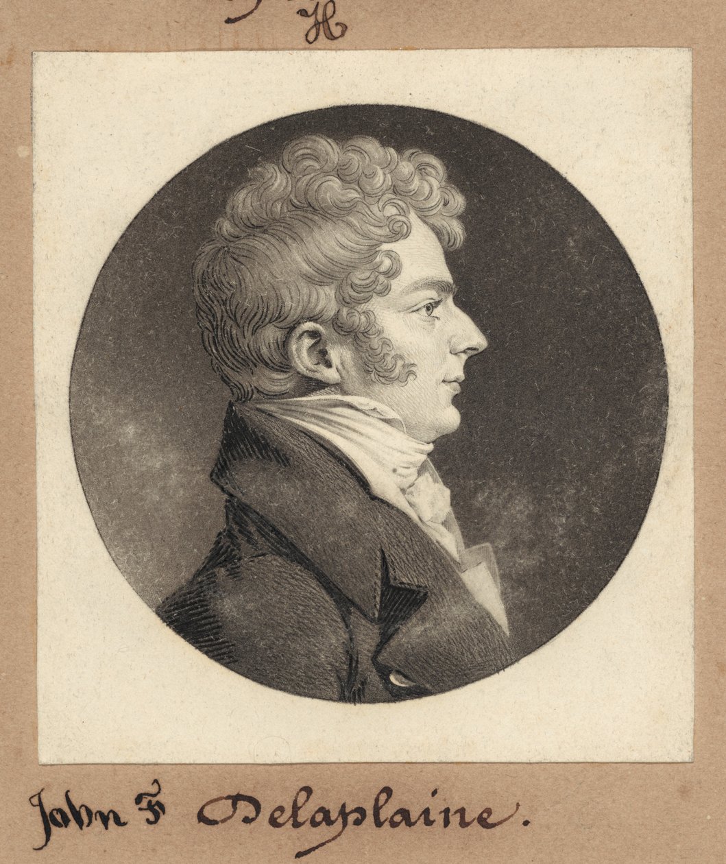John F. Delaplaine von Charles B. J. Févret de Saint Mémin