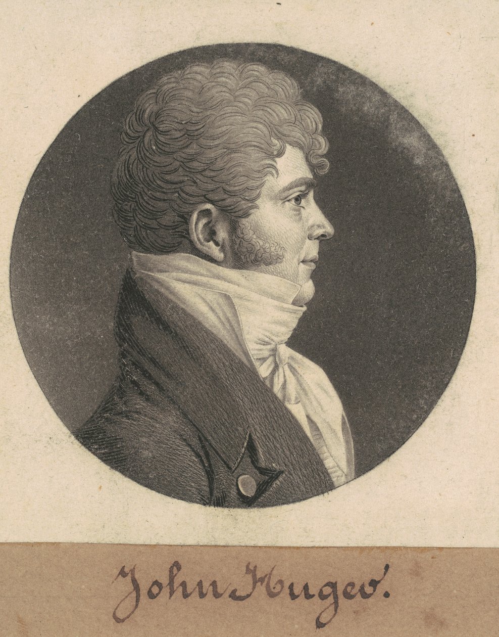 John Huger von Charles B. J. Févret de Saint Mémin