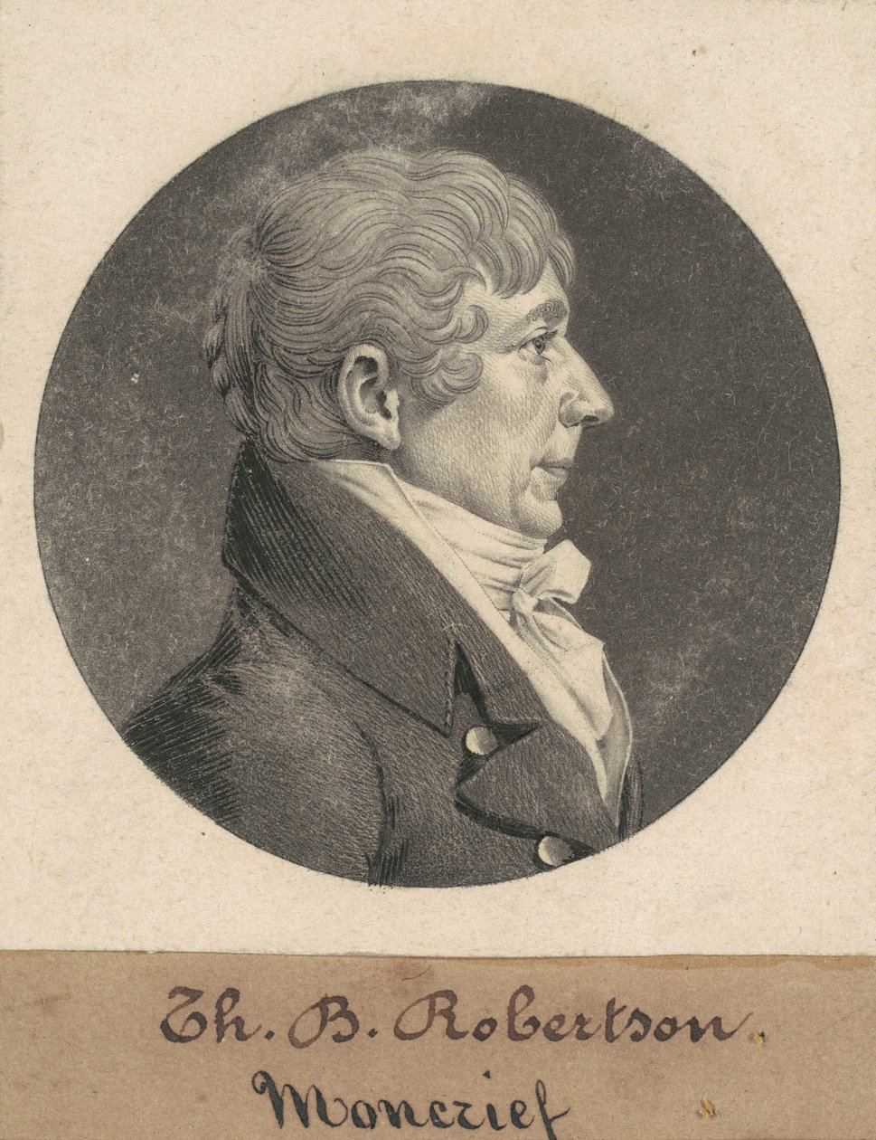 John Moncreif von Charles B. J. Févret de Saint Mémin
