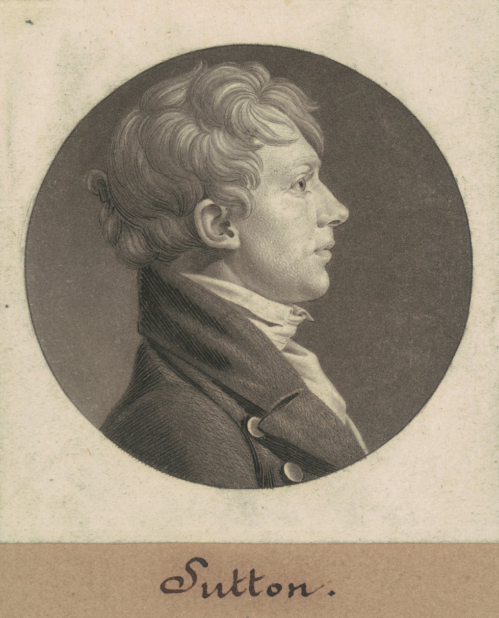 John Sutton von Charles B. J. Févret de Saint Mémin