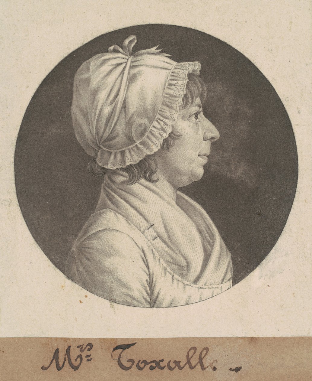 Margaret Smith Foxall von Charles B. J. Févret de Saint Mémin