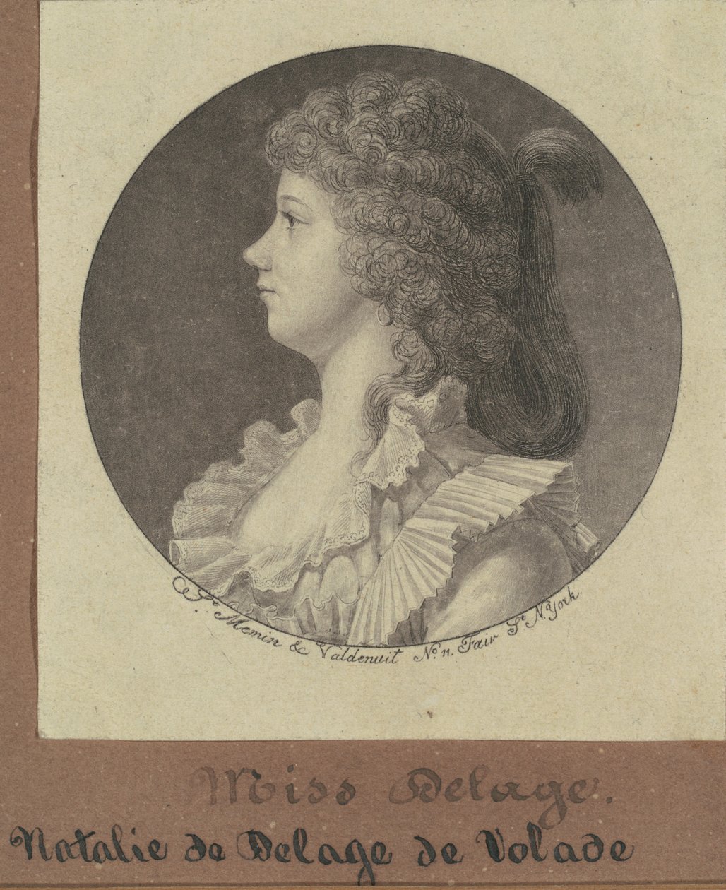 Natalie Marie Louise Stephanie Beatrice Delage de Volude von Charles B. J. Févret de Saint Mémin