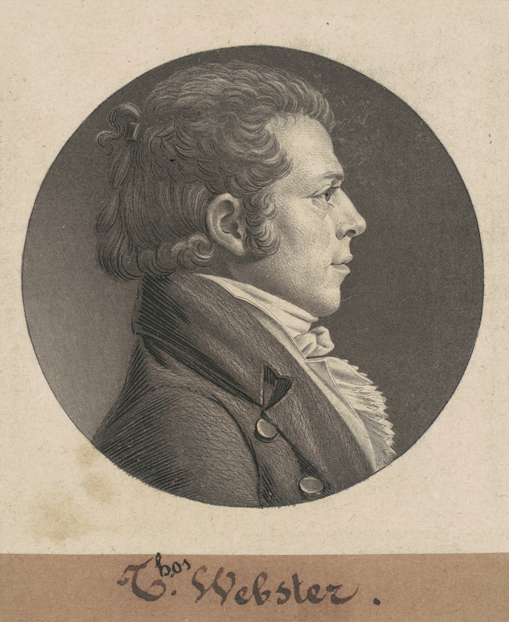 Nimrod Owings von Charles B. J. Févret de Saint Mémin