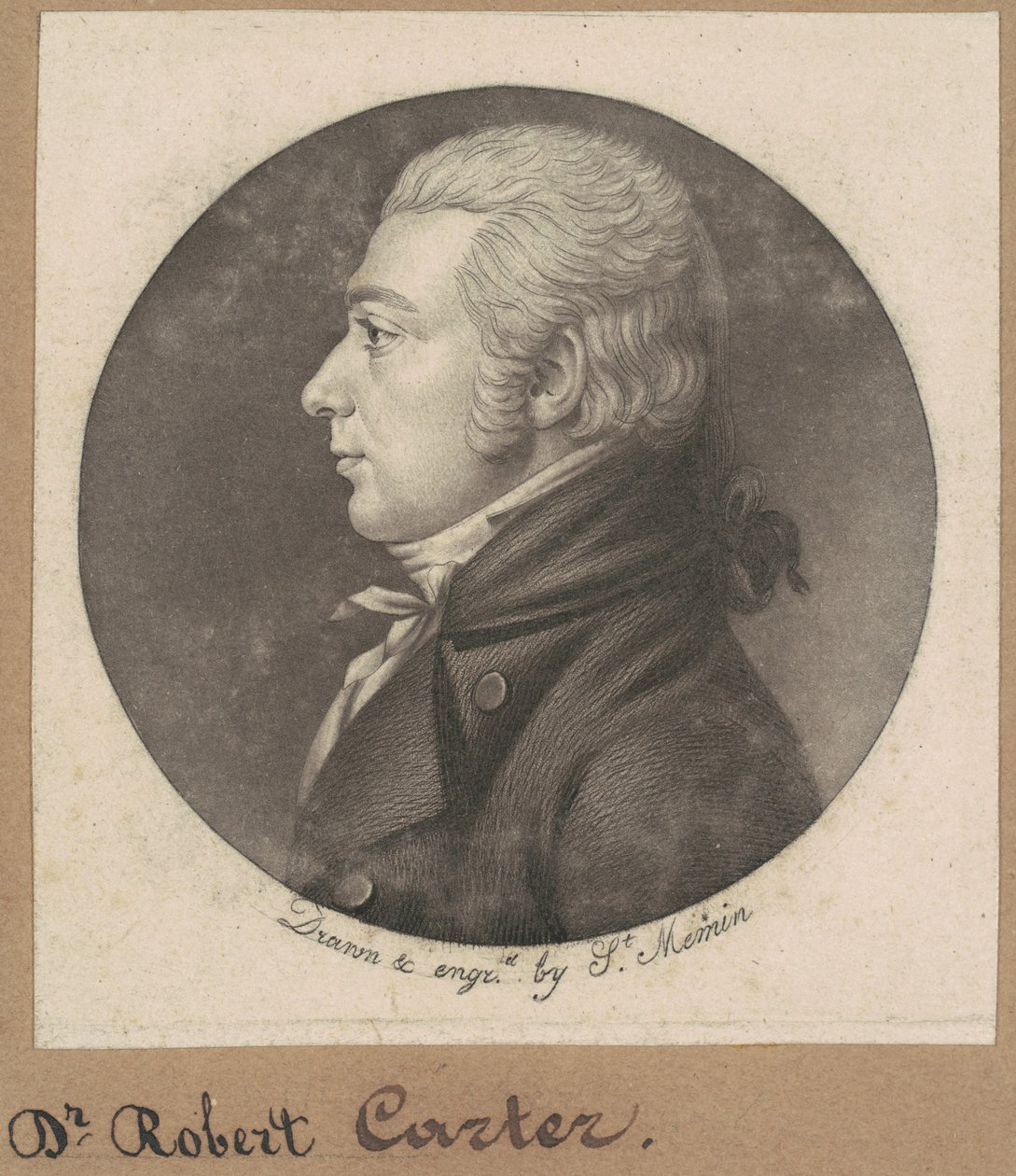 Robert Carter von Charles B. J. Févret de Saint Mémin