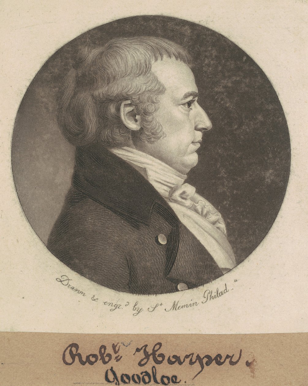 Robert Goodloe Harper von Charles B. J. Févret de Saint Mémin