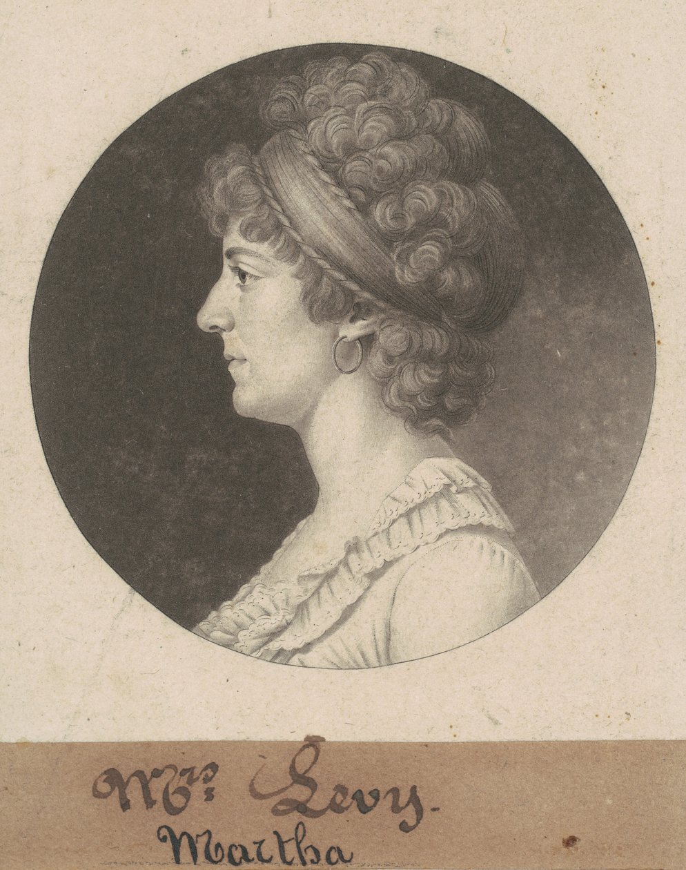 Sarah Coates Levy von Charles B. J. Févret de Saint Mémin