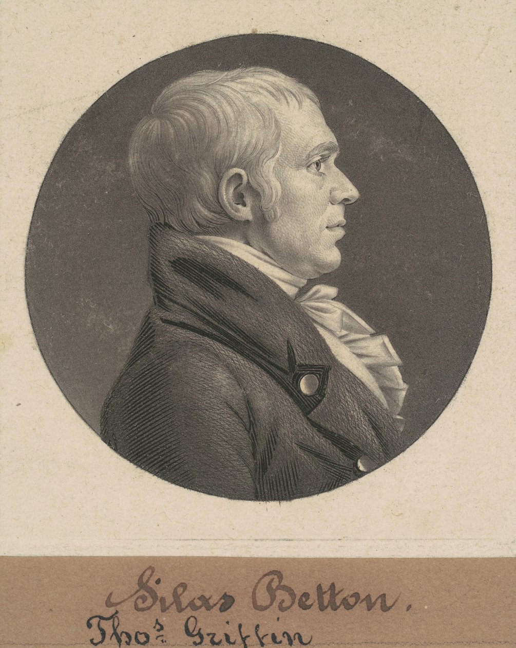 Silas Betton von Charles B. J. Févret de Saint Mémin