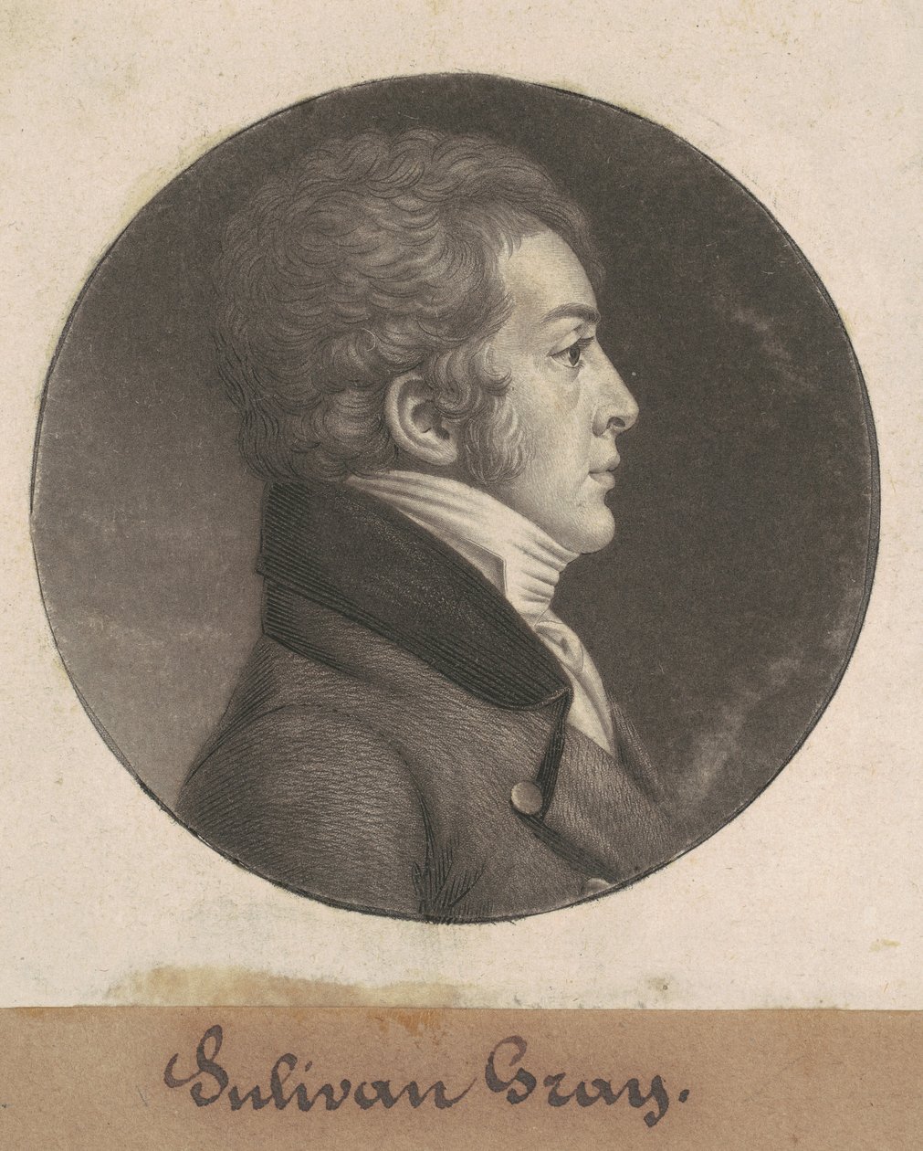 Sulivan Gray von Charles B. J. Févret de Saint Mémin
