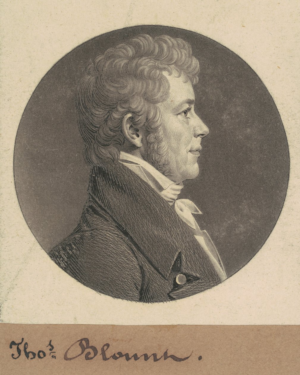 Thomas Blount von Charles B. J. Févret de Saint Mémin