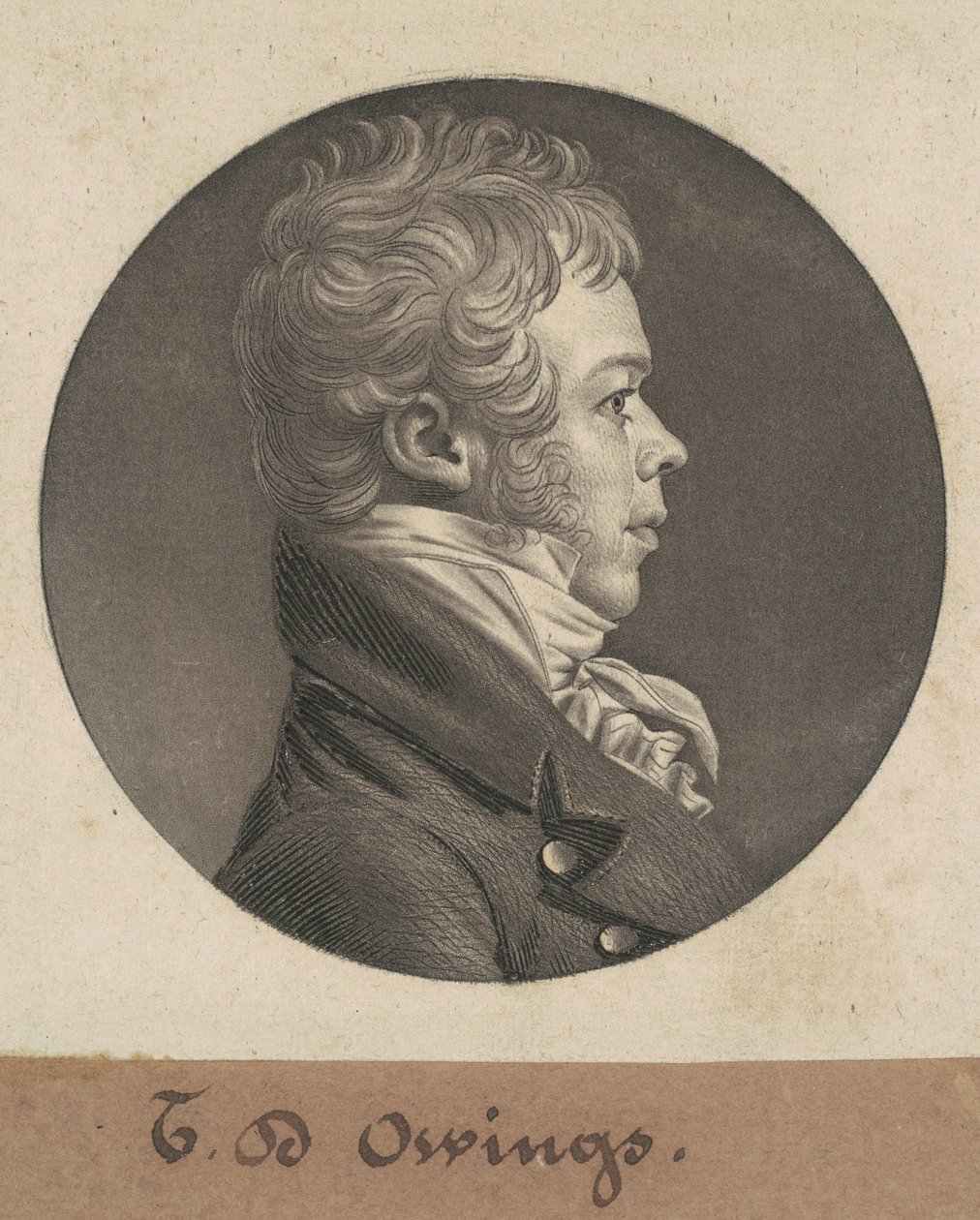 Thomas Deye Owings von Charles B. J. Févret de Saint Mémin