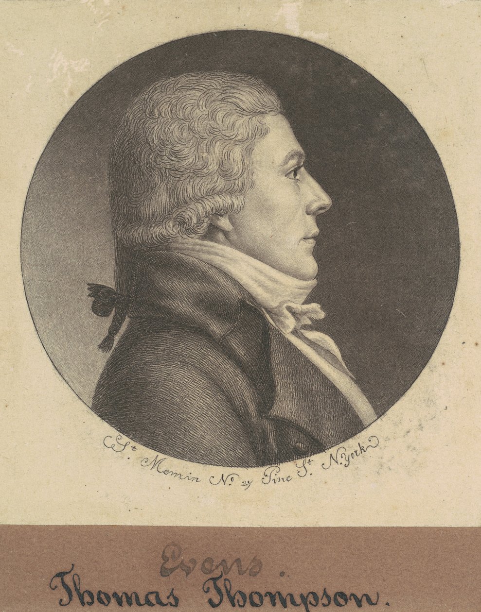 Thomas Thompson von Charles B. J. Févret de Saint Mémin