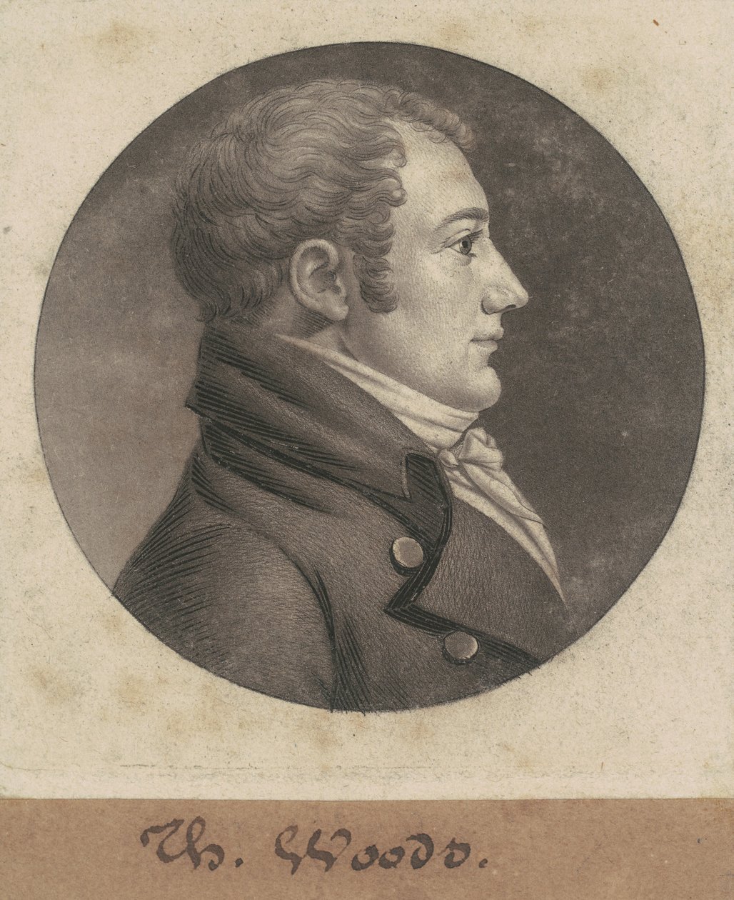 Thomas Woods von Charles B. J. Févret de Saint Mémin