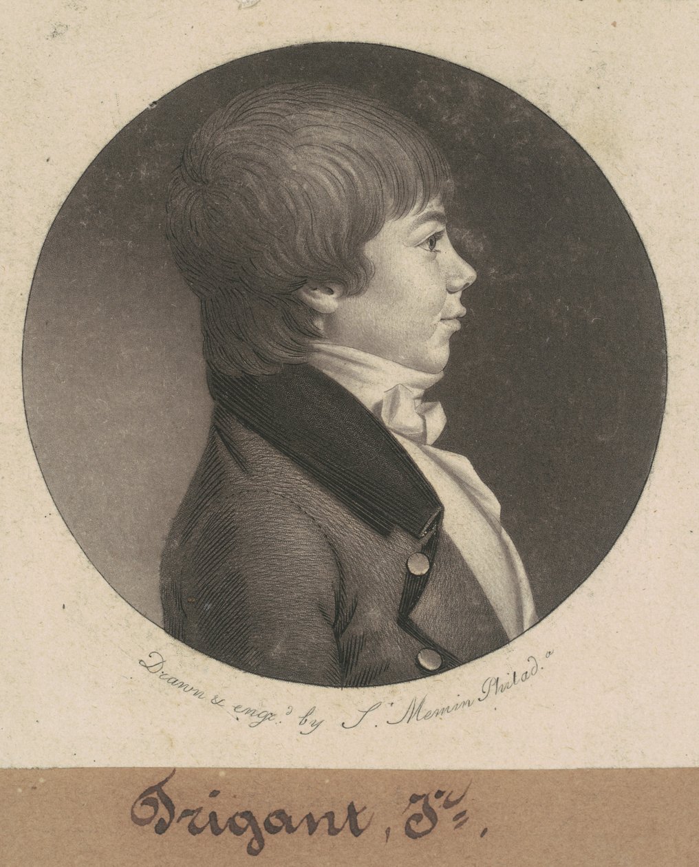 Trigant, Jr. von Charles B. J. Févret de Saint Mémin