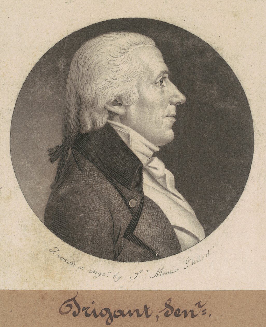 Trigant, Sr. von Charles B. J. Févret de Saint Mémin