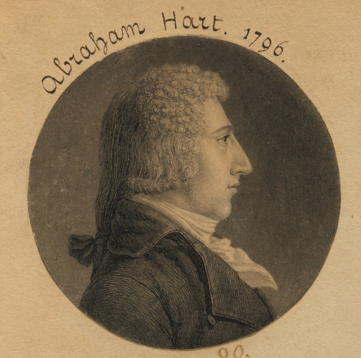 Abraham Hart von Charles Balthazar Julien Févret de Saint-Mémin