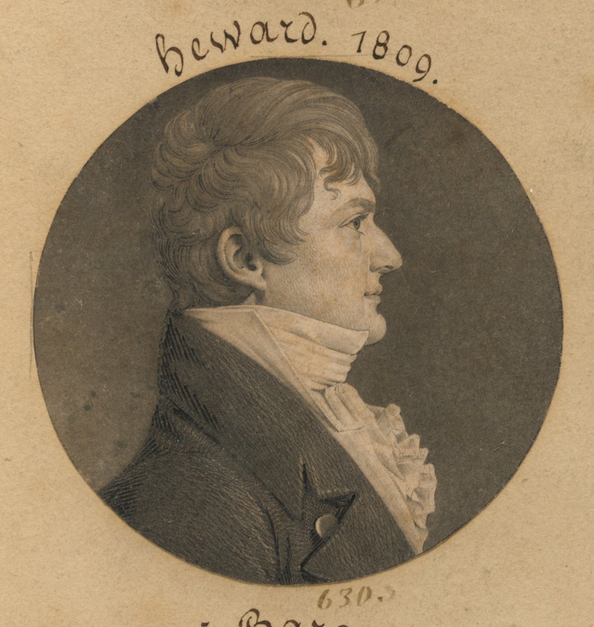 Chapman Johnson von Charles Balthazar Julien Févret de Saint-Mémin