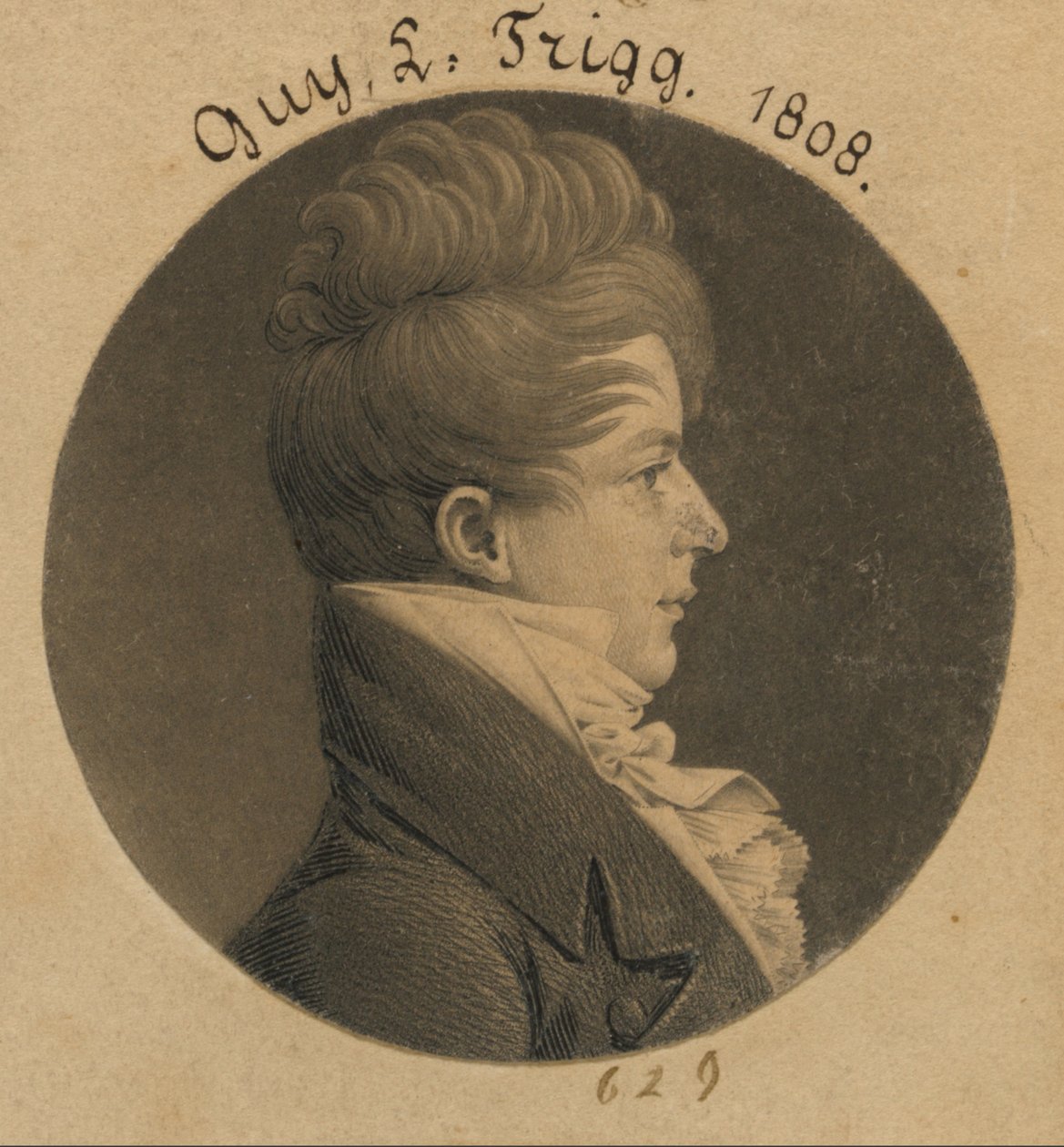 Guy L. Trigg von Charles Balthazar Julien Févret de Saint-Mémin