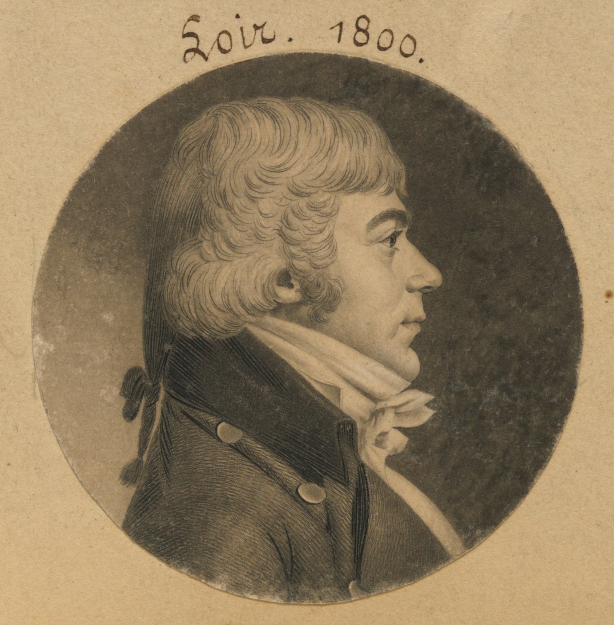 J. B. Loir von Charles Balthazar Julien Févret de Saint-Mémin