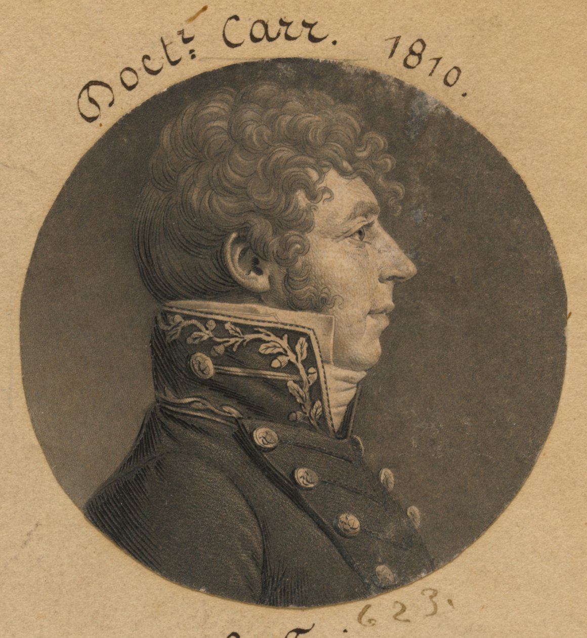 John H. Carr von Charles Balthazar Julien Févret de Saint-Mémin