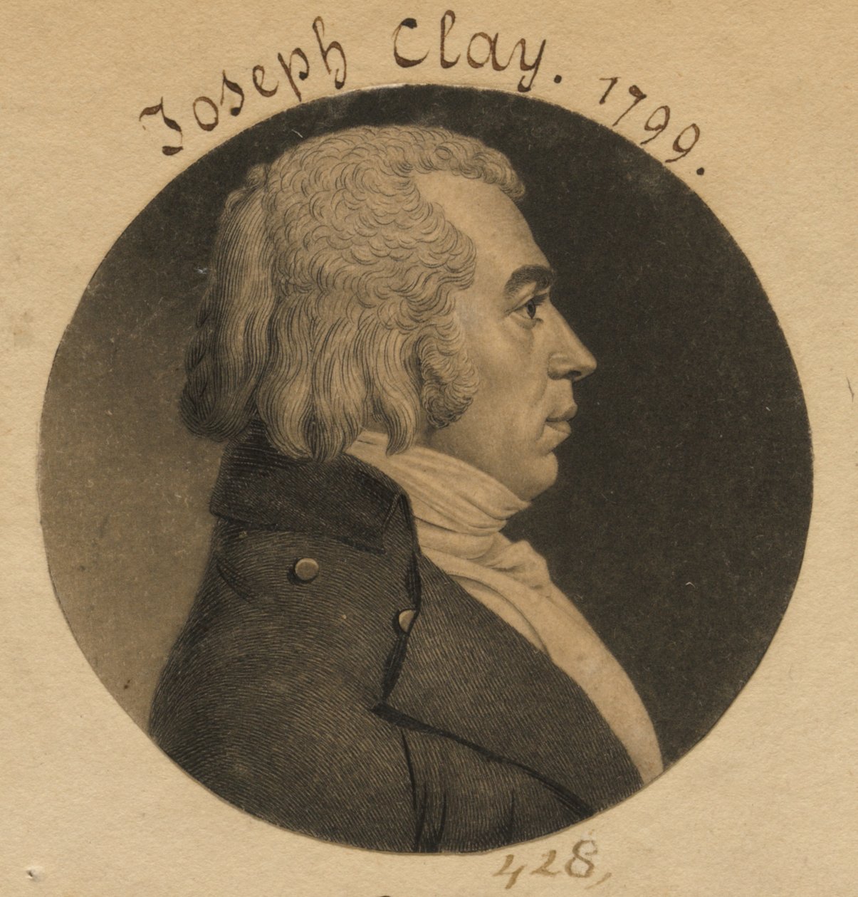 Joseph Clay von Charles Balthazar Julien Févret de Saint-Mémin