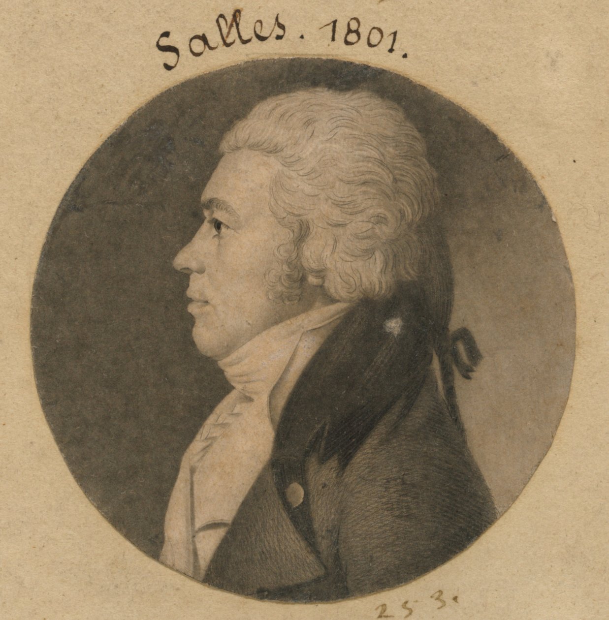 Lewis Salles von Charles Balthazar Julien Févret de Saint-Mémin