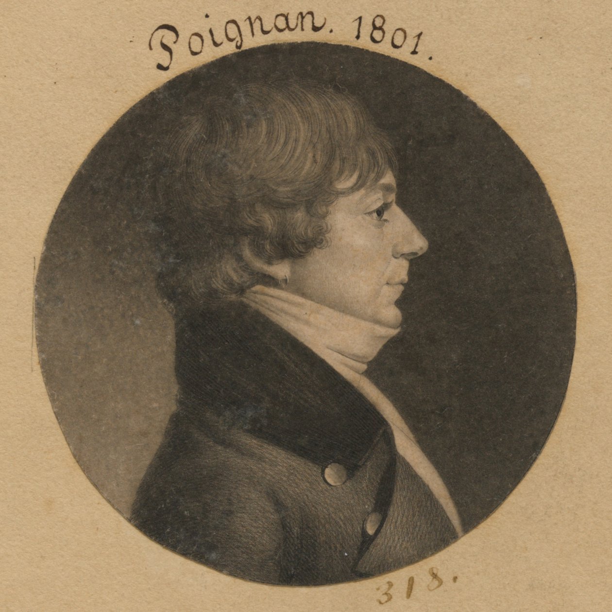 Poignan von Charles Balthazar Julien Févret de Saint-Mémin