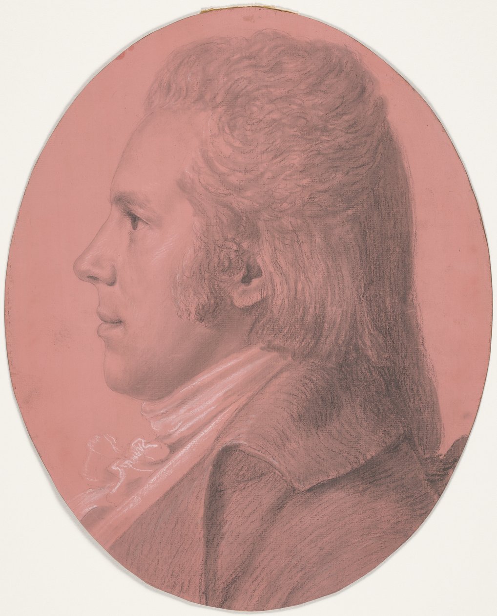 Porträt von Georges Arnold Fitzwilliam von Charles Balthazar Julien Févret de Saint-Mémin