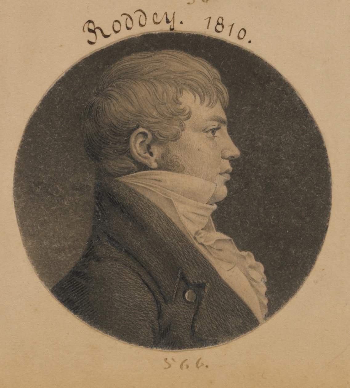 Roddey von Charles Balthazar Julien Févret de Saint-Mémin