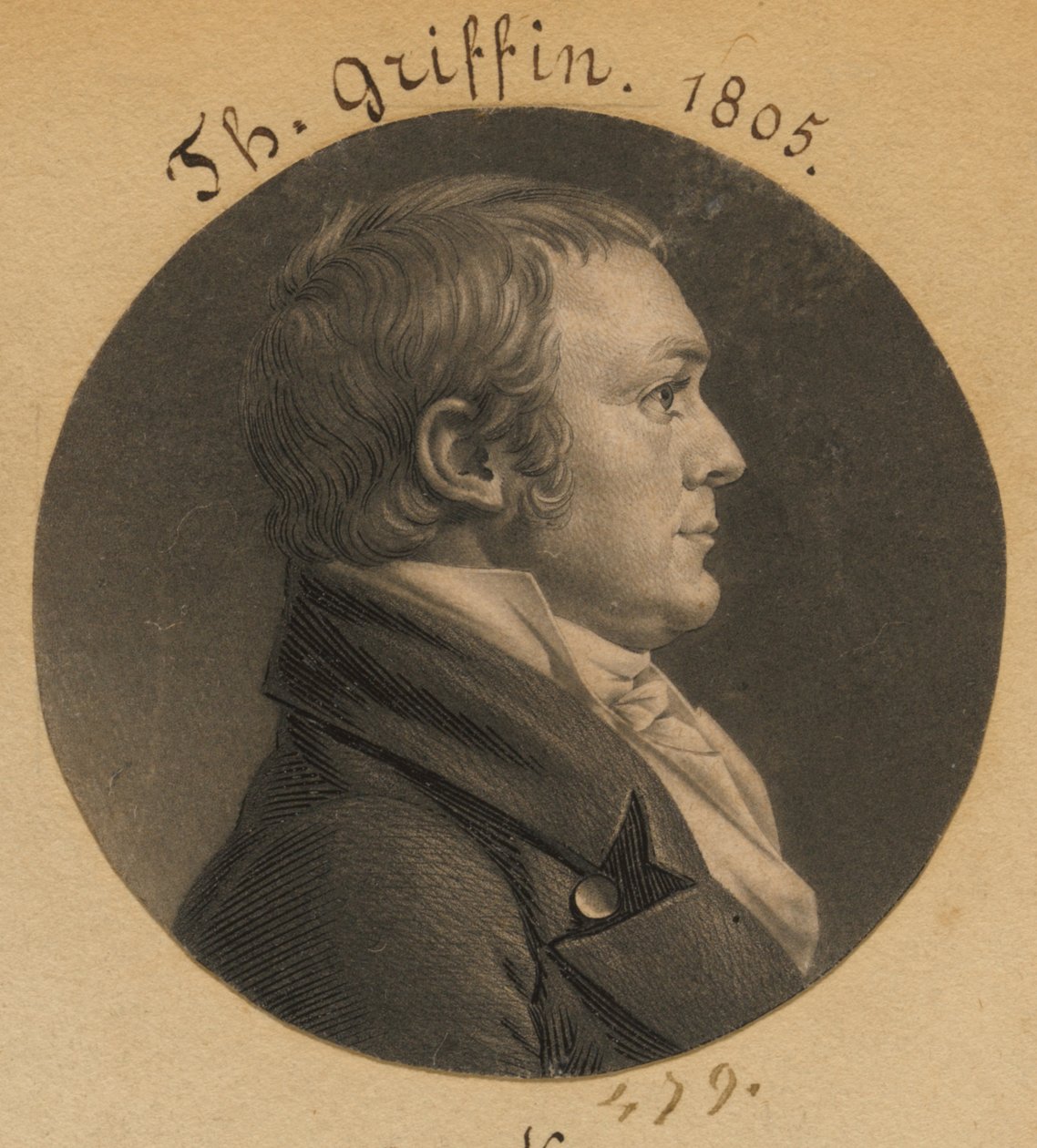 Thomas Griffin von Charles Balthazar Julien Févret de Saint-Mémin