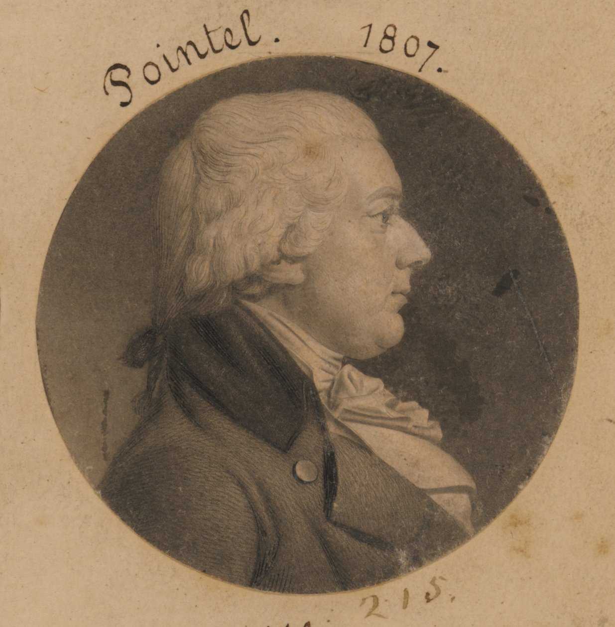 William Poyntell von Charles Balthazar Julien Févret de Saint-Mémin