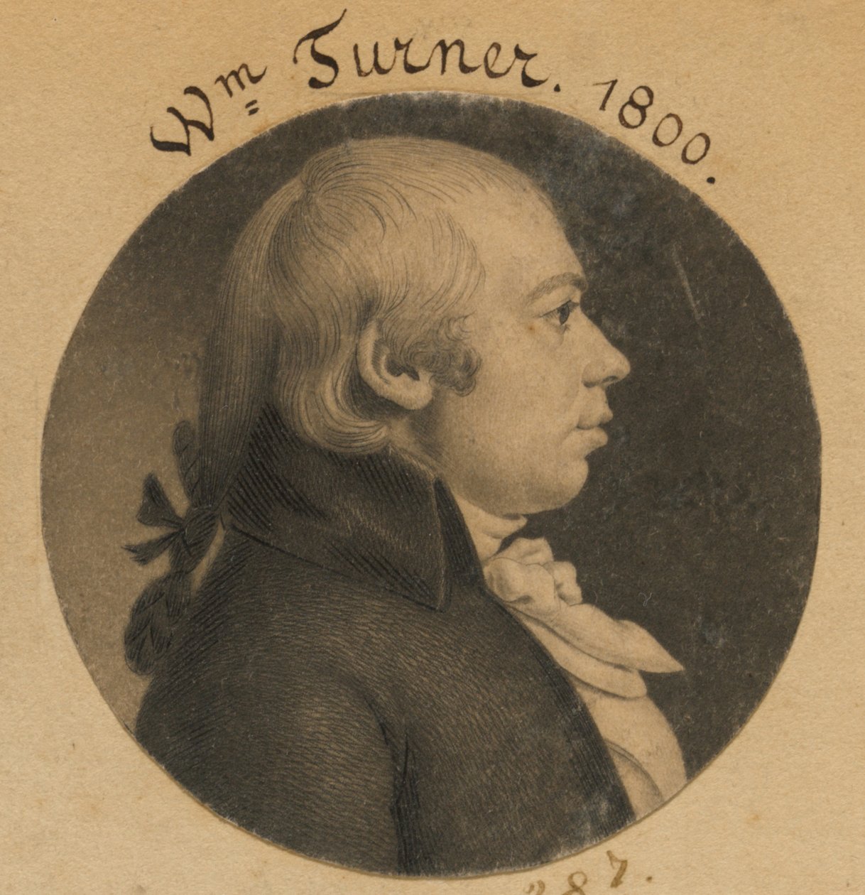 William Turner von Charles Balthazar Julien Févret de Saint-Mémin