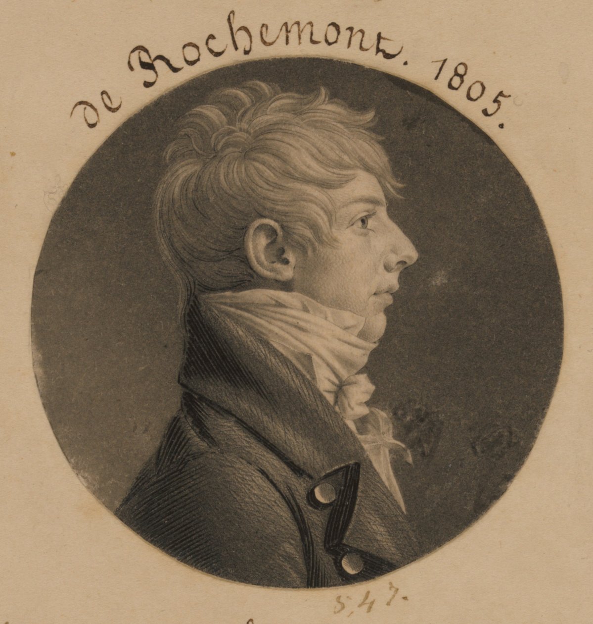de Rochemont von Charles Balthazar Julien Févret de Saint-Mémin