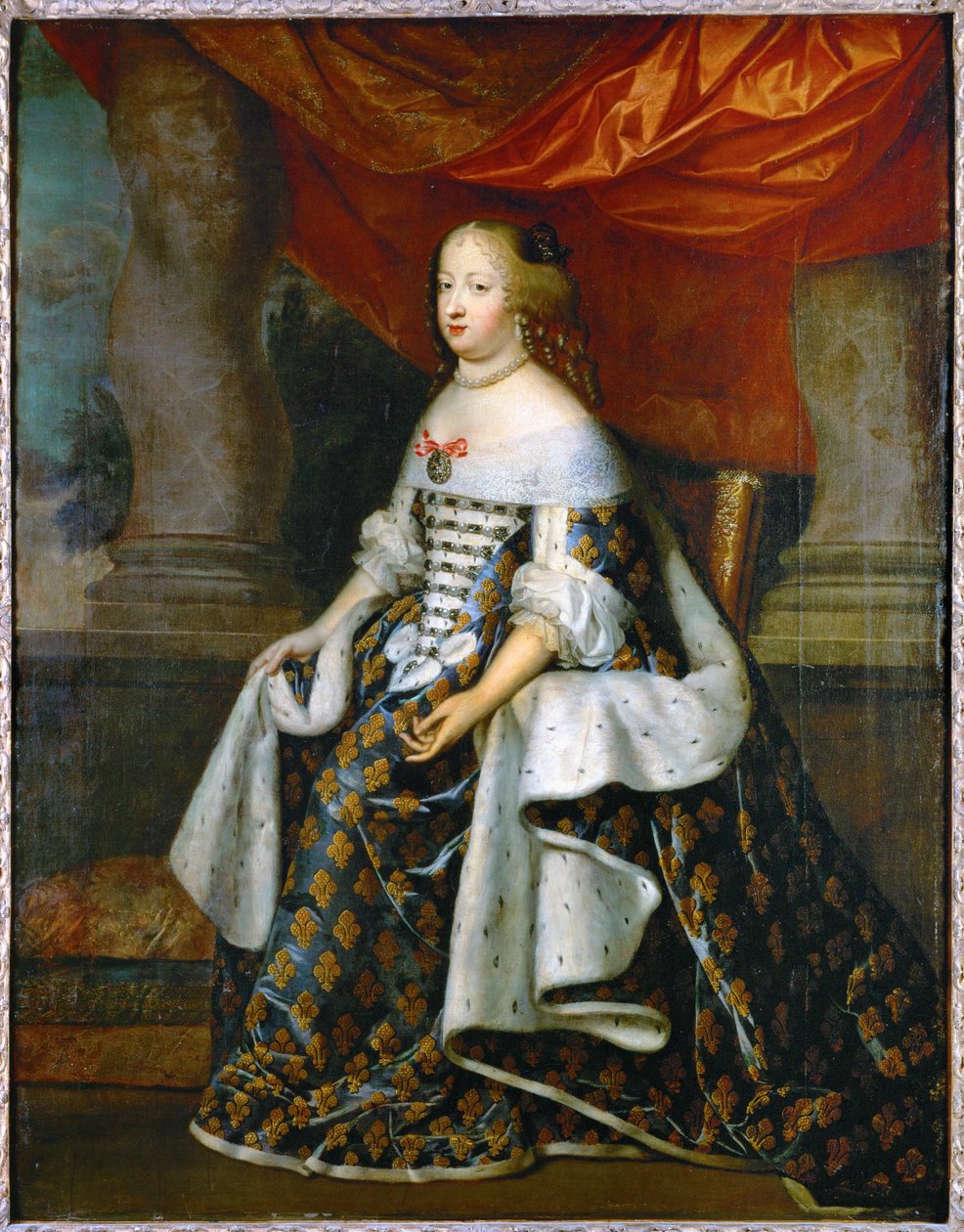 Marie Therese von Österreich, Königin von Frankreich, Ehefrau von Ludwig XIV. von Charles Beaubrun