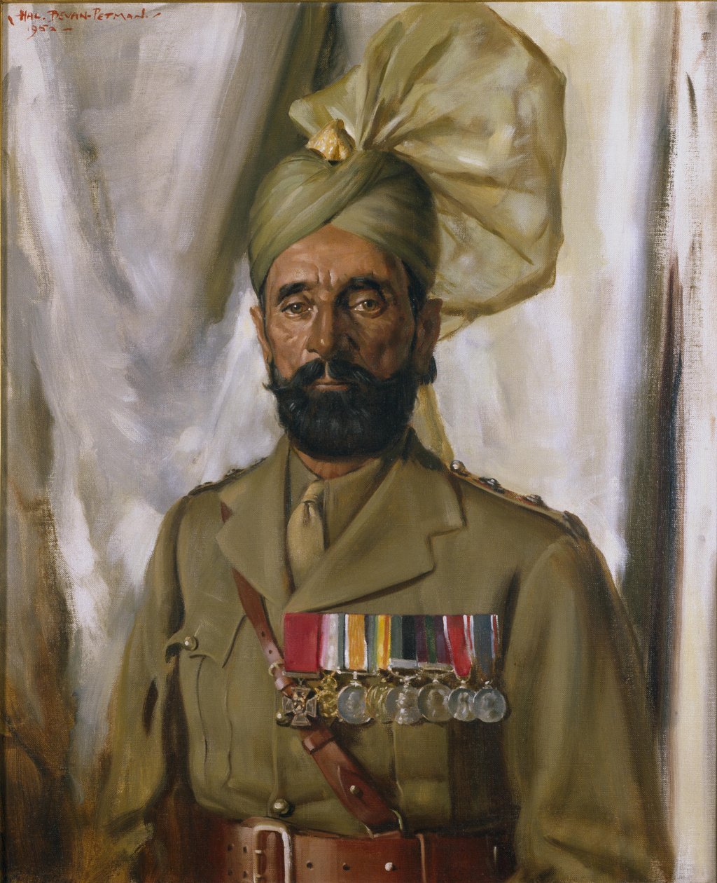 Subadar Khudadad Khan VC, 10. Baluch Regiment, ca. 1914-35 von Charles Bevan
