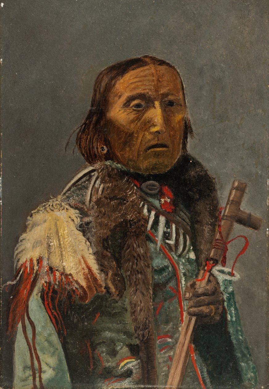 Ureinwohner mit Friedenspfeife von Charles Bird King