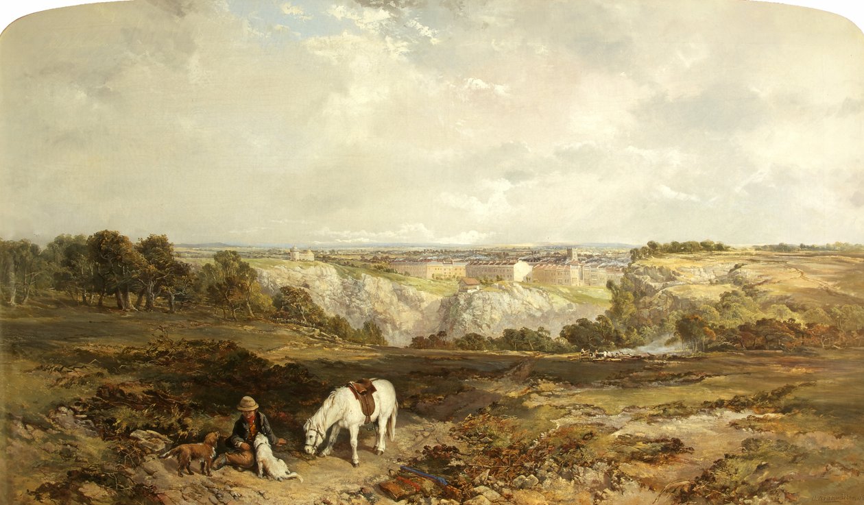 Clifton im Jahr 1848 von Charles Branwhite