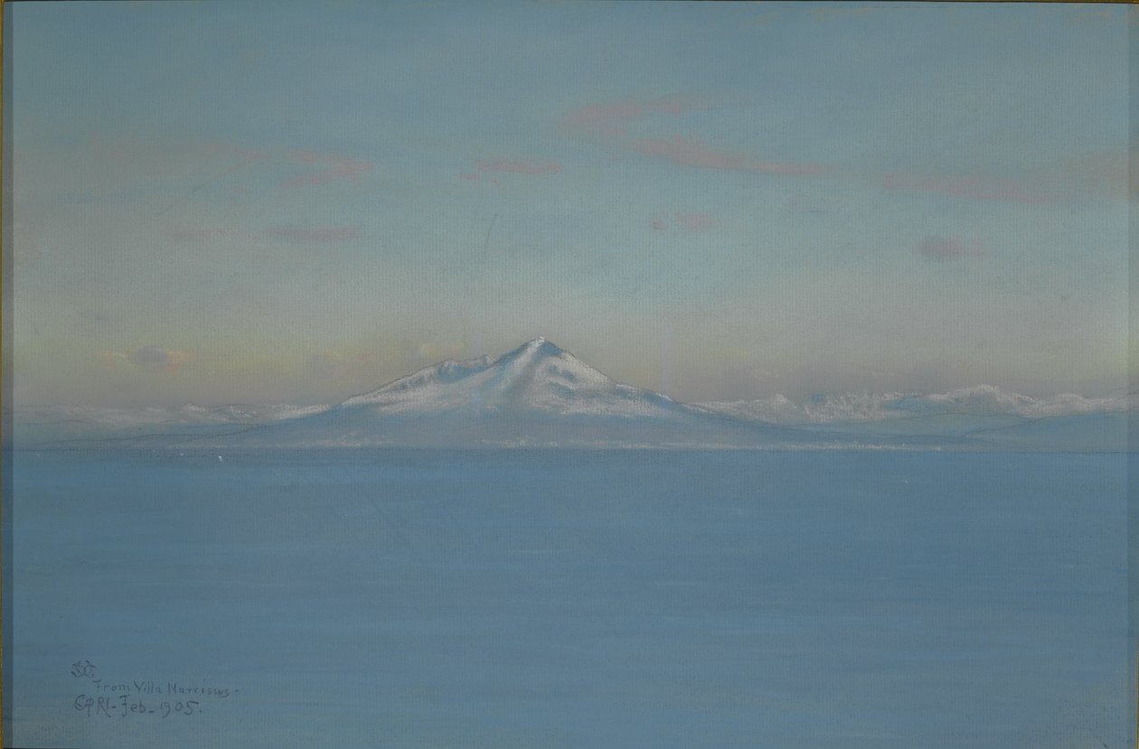 Nordwind von Villa Narcissus, Capri, Februar 1905 von Charles Caryl Coleman