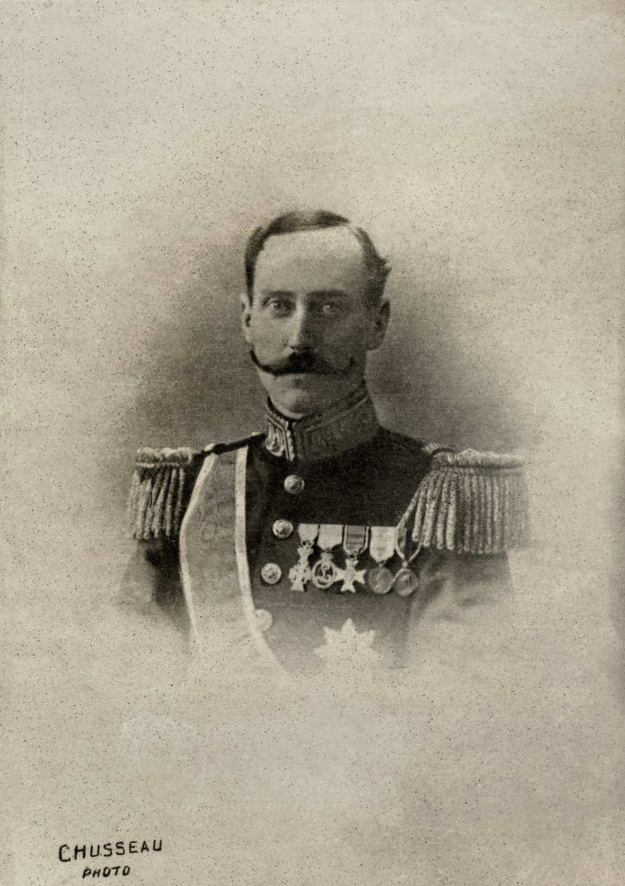 Porträt des norwegischen Königs Haakon VII von Charles Chusseau