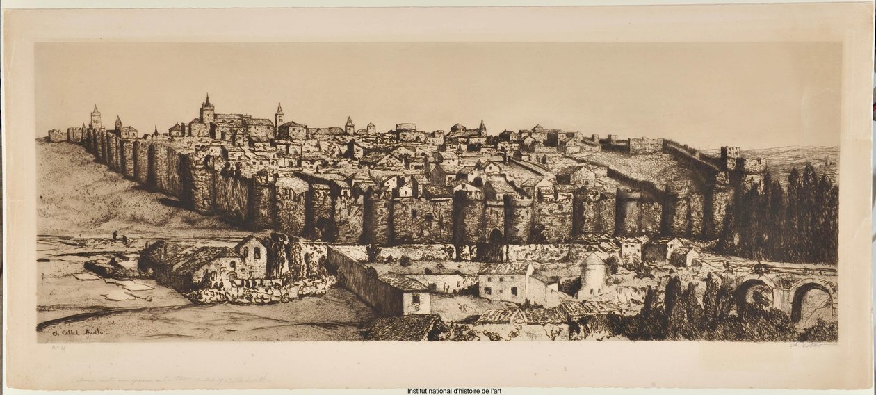 Avila (Probe a) von Charles Cottet
