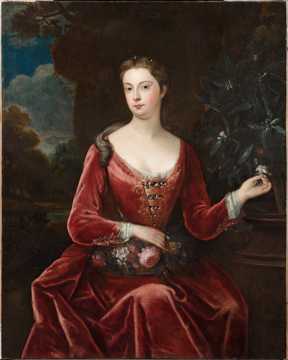 Porträt von Mary Thynne, Lady Brooke von Charles D