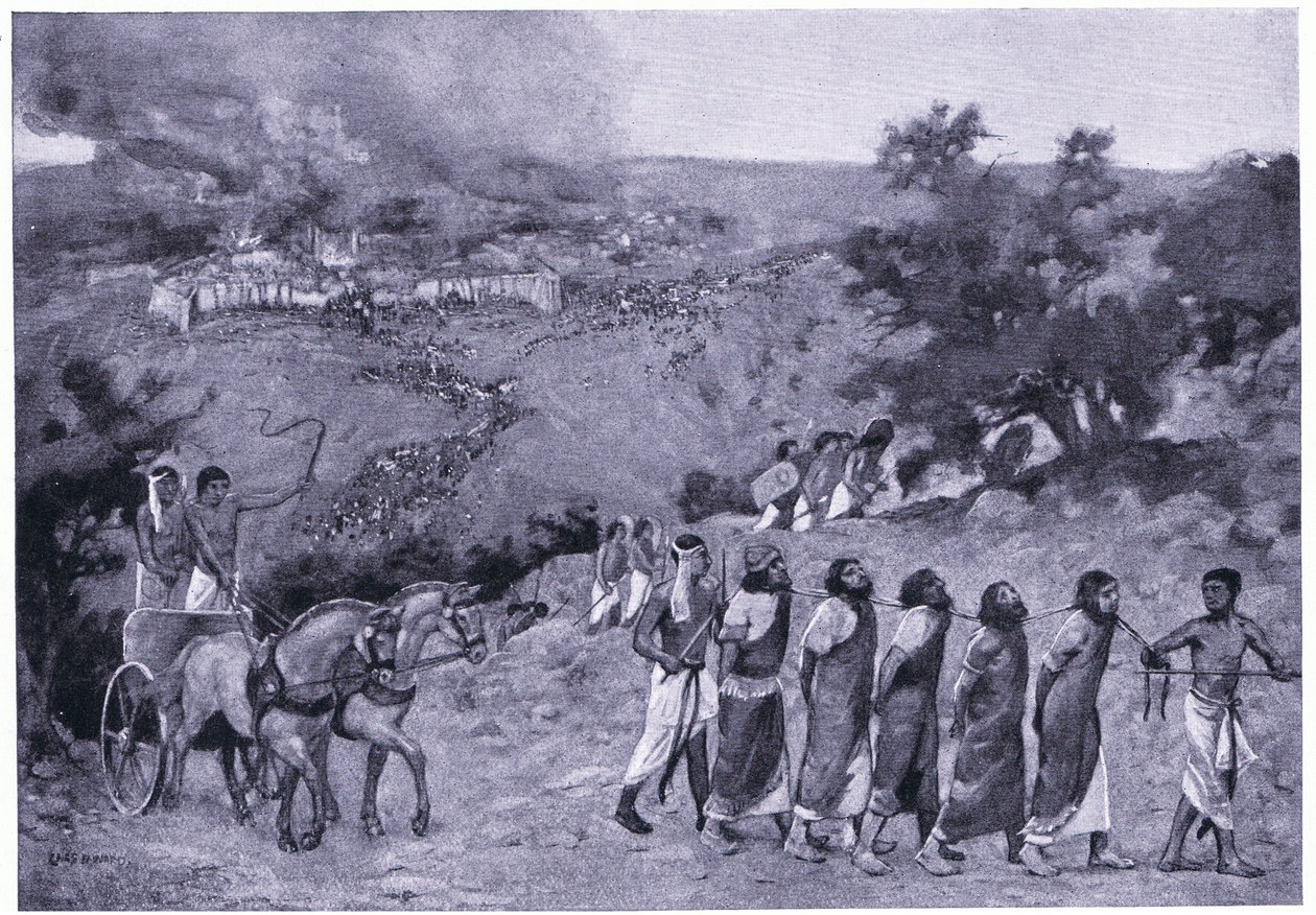 Ägyptisches Lager auf dem Ölberg, ca. 1920 von Charles Daniel Ward