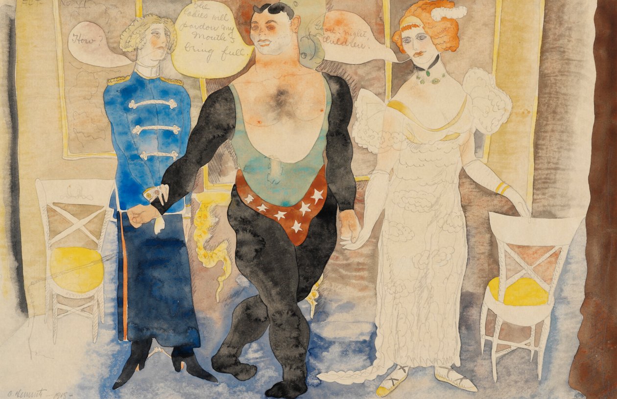 Die Damen werden meinen vollen Mund entschuldigen von Charles Demuth