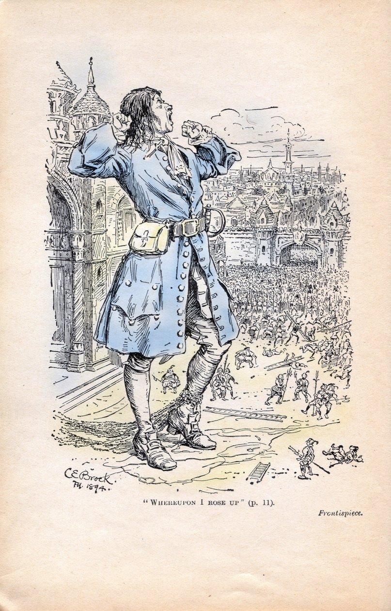 Gullivers Erwachen, Lilliputaner von Charles Edmund Brock