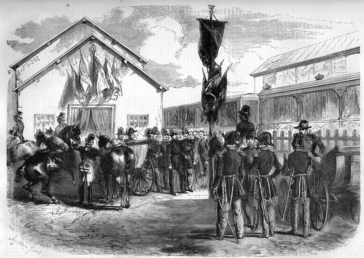 Militärlager von Chalons von Charles Edouard Armand Dumaresq