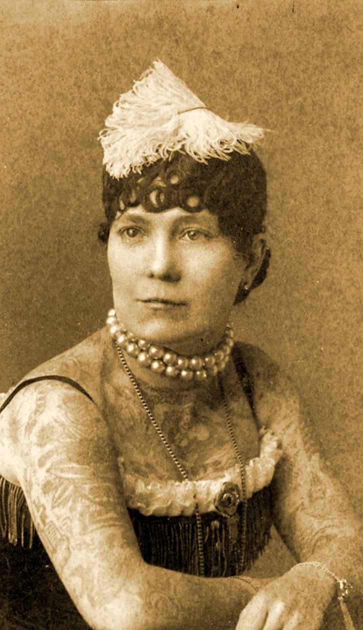 Porträt von Nora Hildebrandt, ca. 1895 von Charles Eisenmann