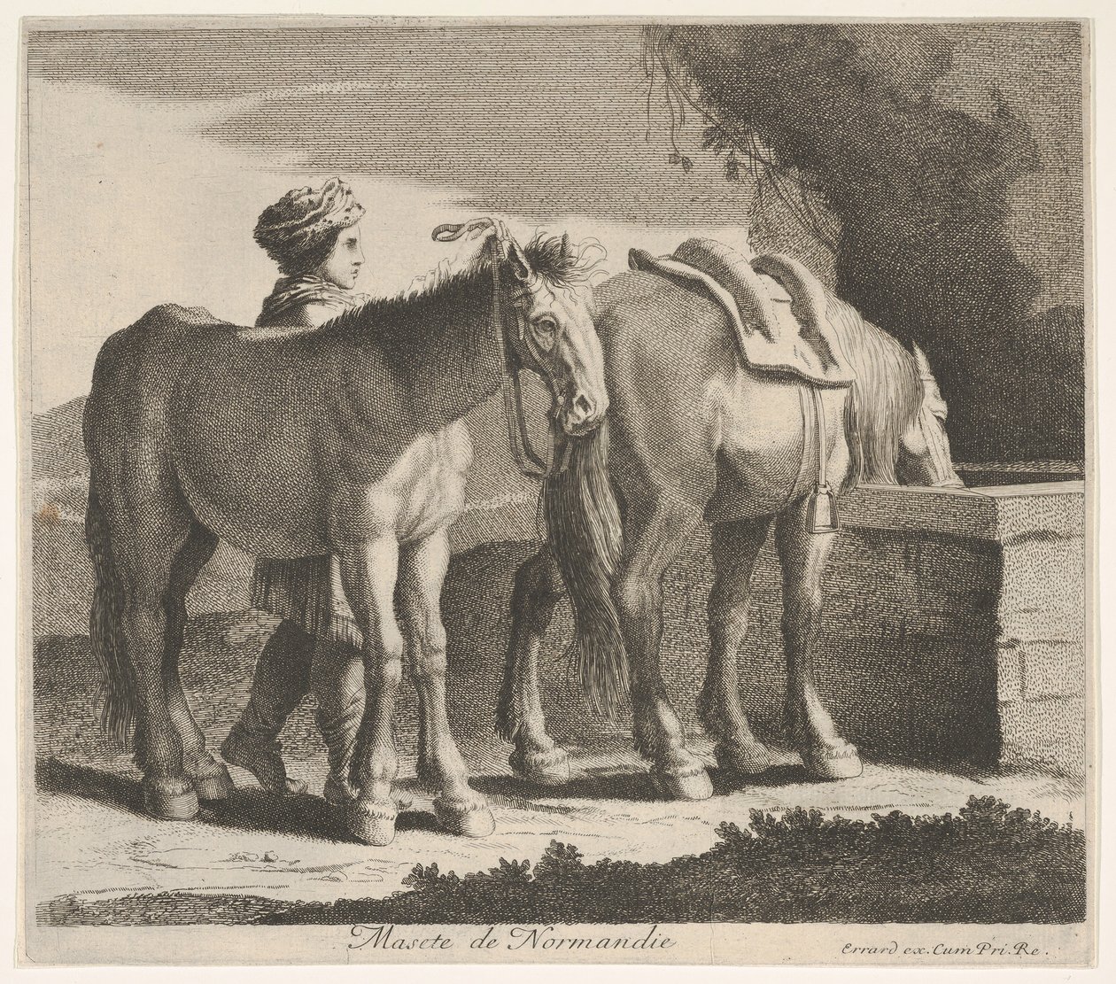 Masete de Normandie von Charles Errard le fils