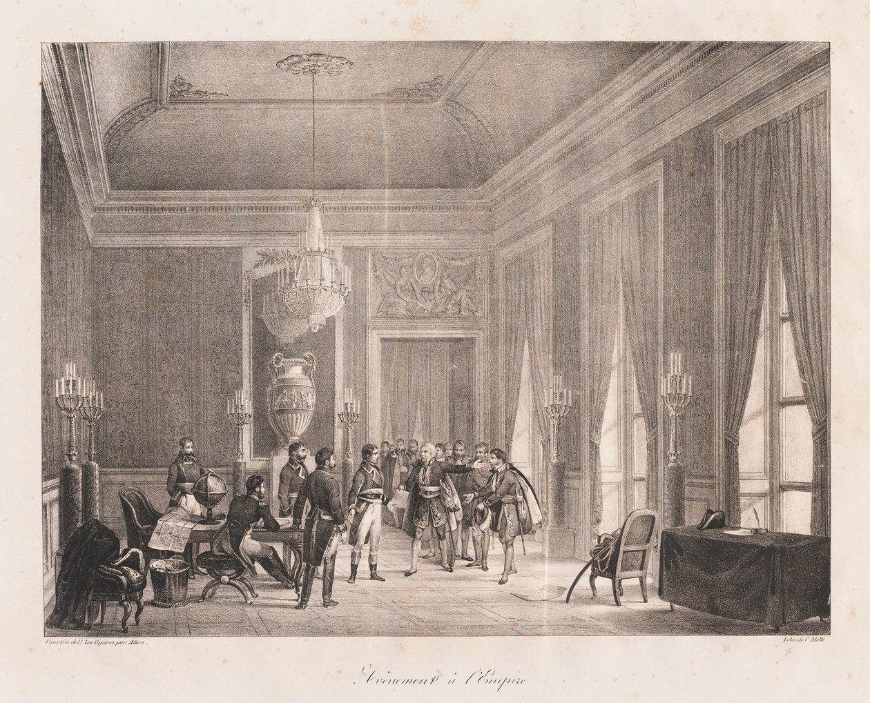 Beginn des Reiches, frühes 19. Jahrhundert von Charles Etienne Pierre Motte