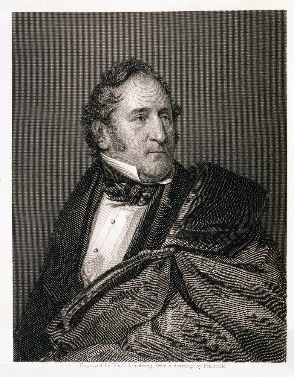Thomas Hart Benton, graviert von William G. Armstrong (1823-90) von Charles Fenderich