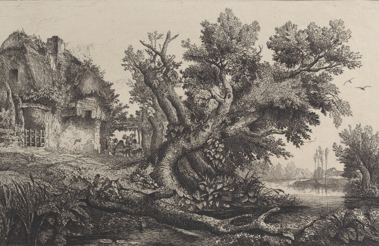 La Tonnelle, 1838 von Charles Francois Daubigny